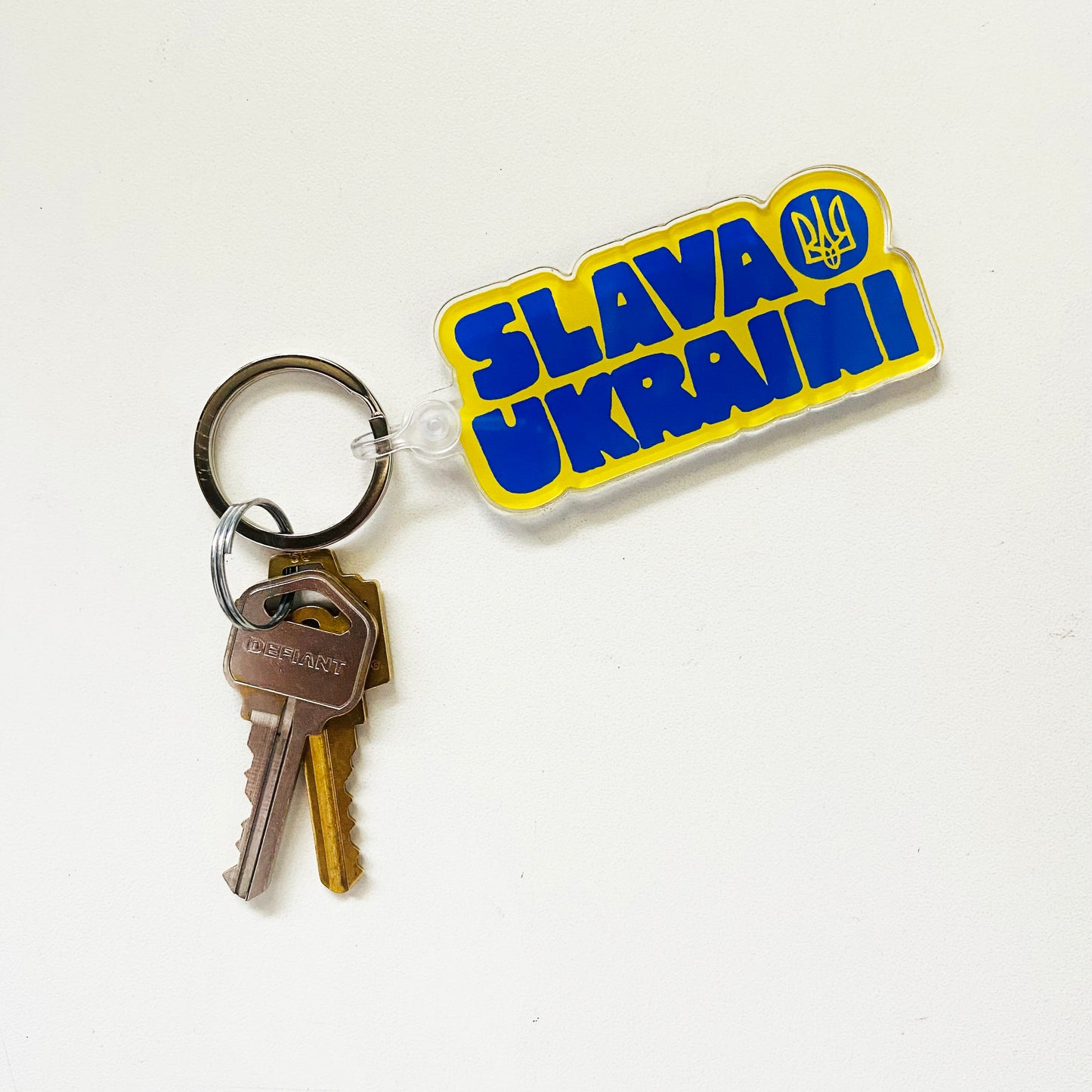 Ukraine Keychains - Limited Edition - Slava Ukraini or FCK PTN