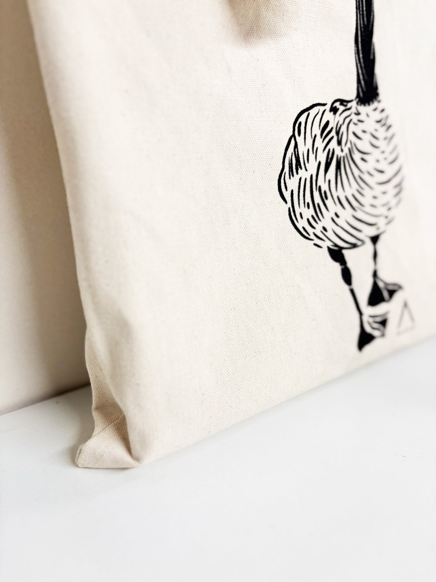 Royal Canadian Goose Hand Printed Every Day Cotton Tote
