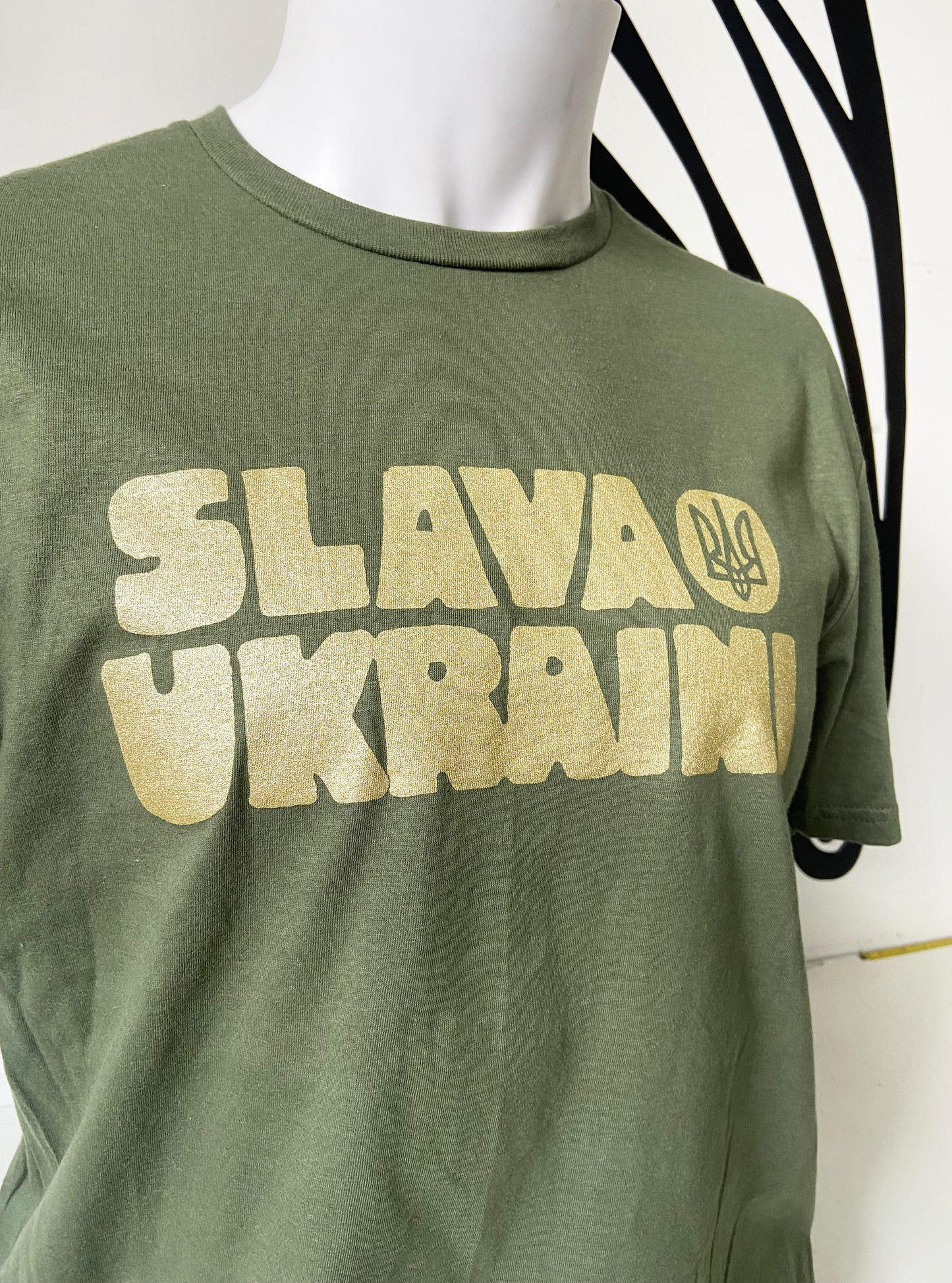 SLAVA UKRAINI Unisex Tee in Support of the Ukraine Crisis - LIMITED EDITION*