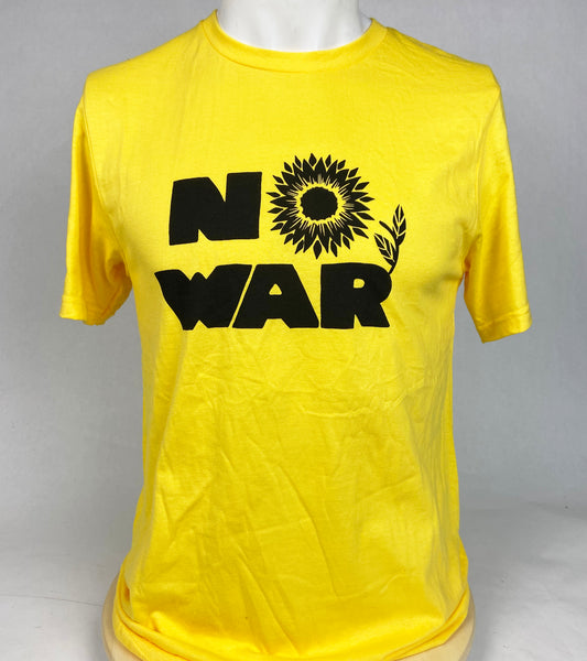 NO WAR Unisex Tee in Support of the Ukraine Crisis - LIMITED EDITION*