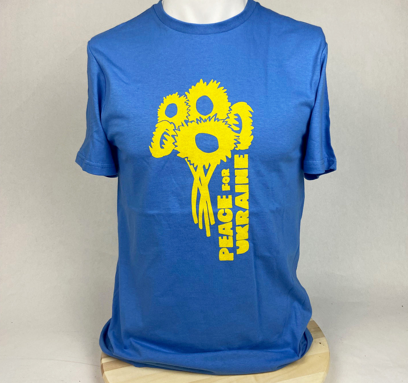 PEACE FOR UKRAINE Unisex Tee in Support of the Ukraine Crisis - LIMITED EDITION*