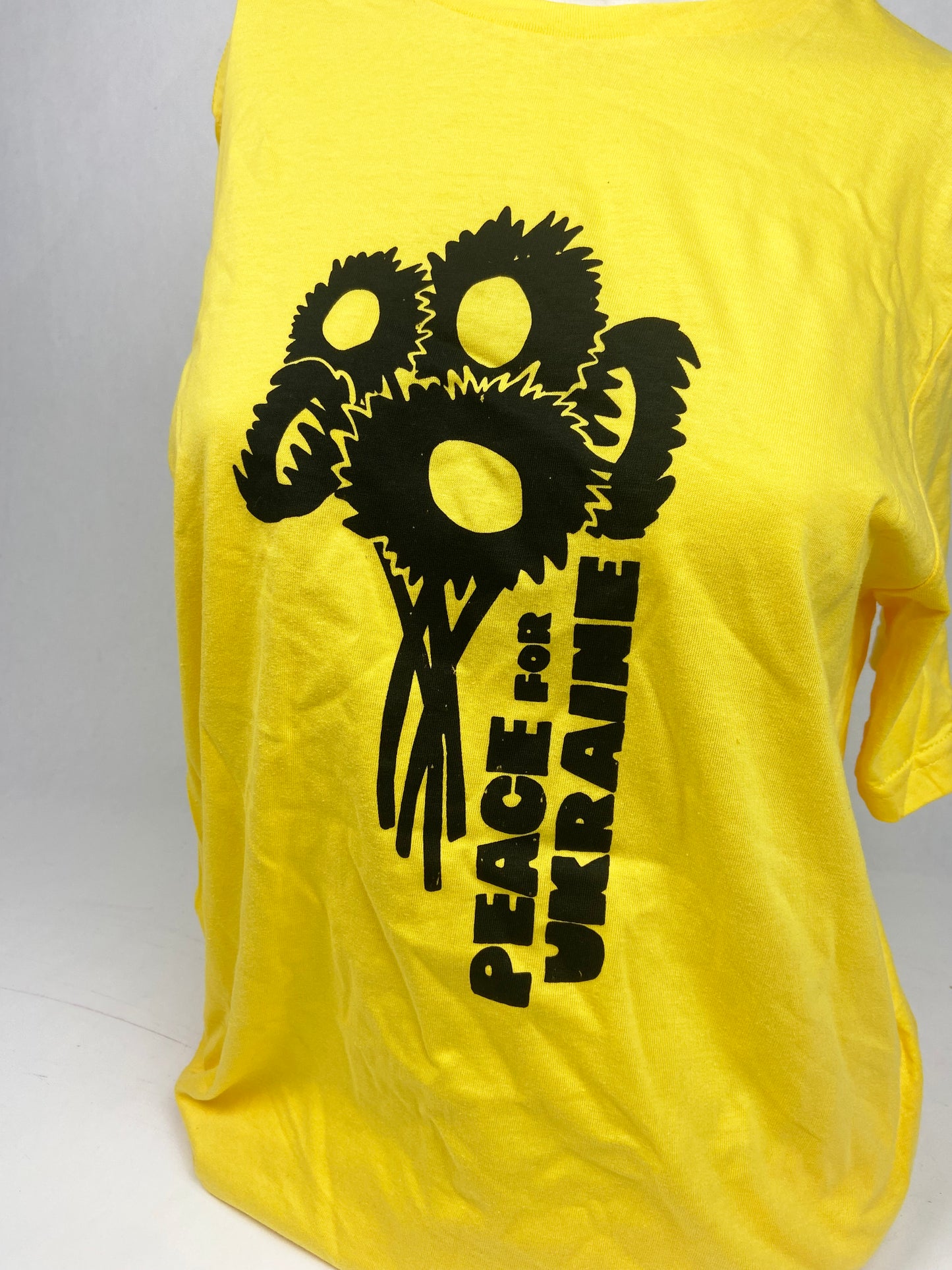 PEACE FOR UKRAINE Unisex Tee in Support of the Ukraine Crisis - LIMITED EDITION*