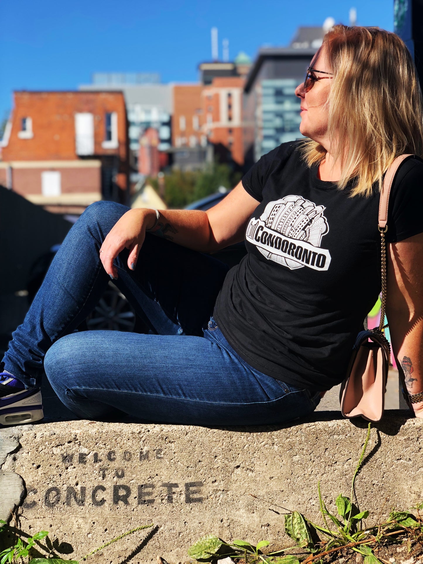 Hand Printed CONDORONTO Tee - Men and Women Fit