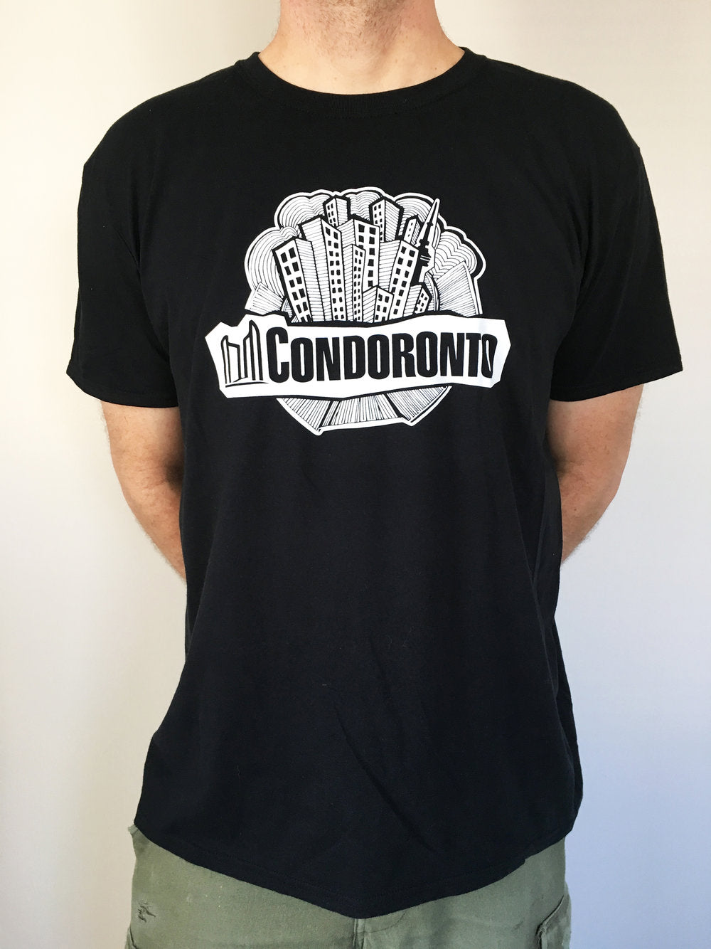 Hand Printed CONDORONTO Tee - Men and Women Fit
