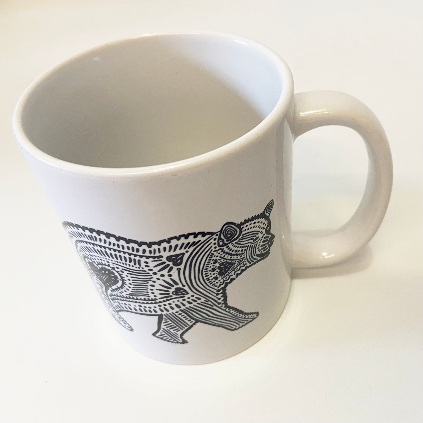 Black Bear Ceramic Tea or Coffee Mug