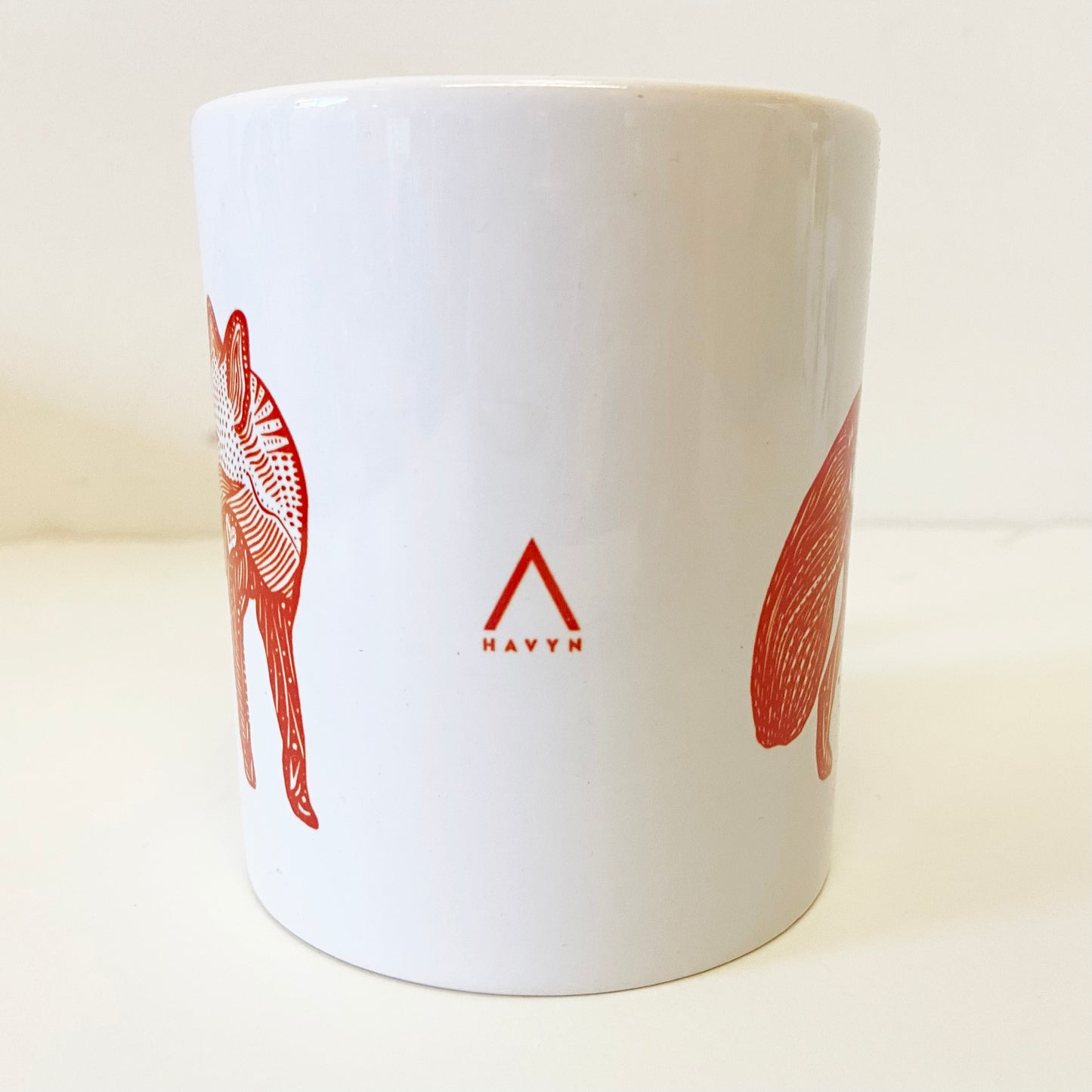 Orange Fox Ceramic Tea or Coffee Mug