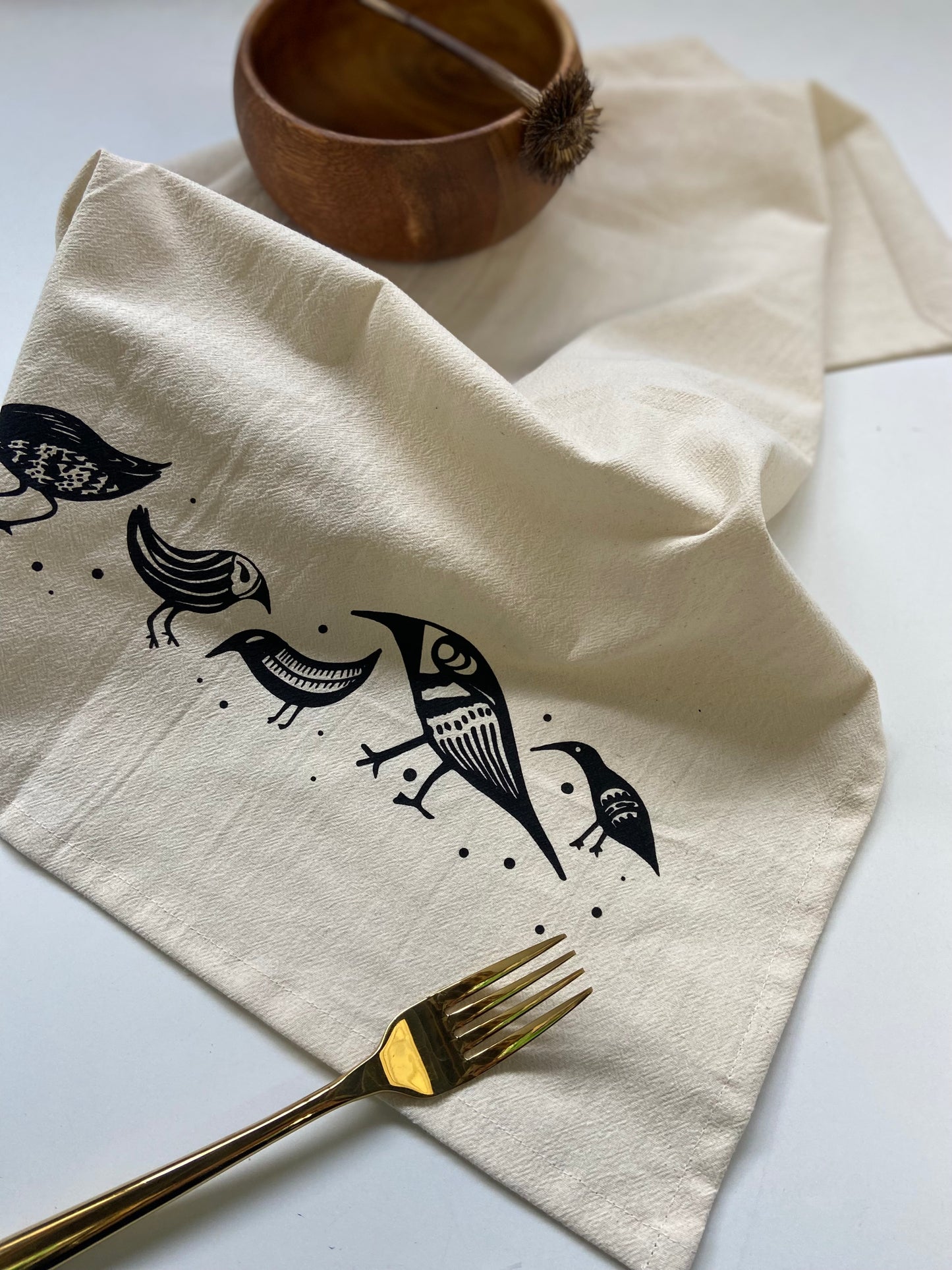 Birdies Organic Cotton Tea Towel 20x24