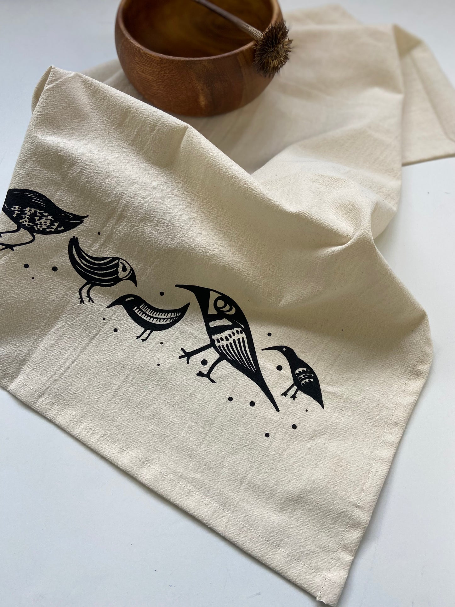 Birdies Organic Cotton Tea Towel 20x24