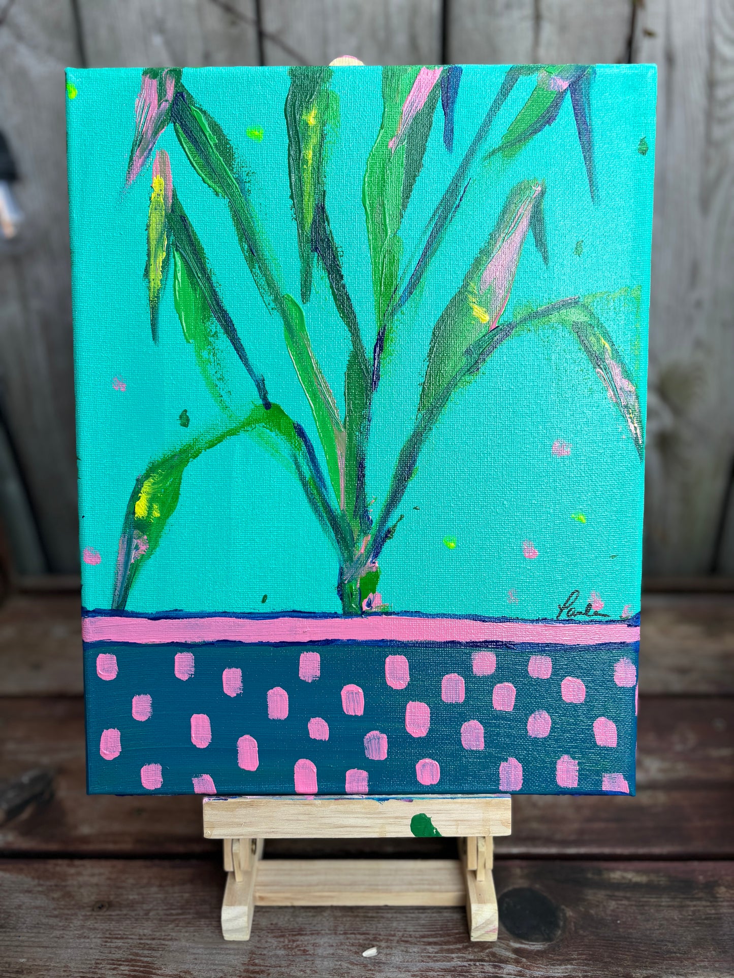 Bamboo Painting 11x14