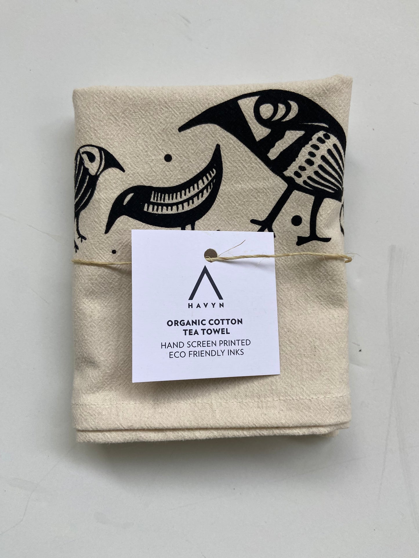 Birdies Organic Cotton Tea Towel 20x24