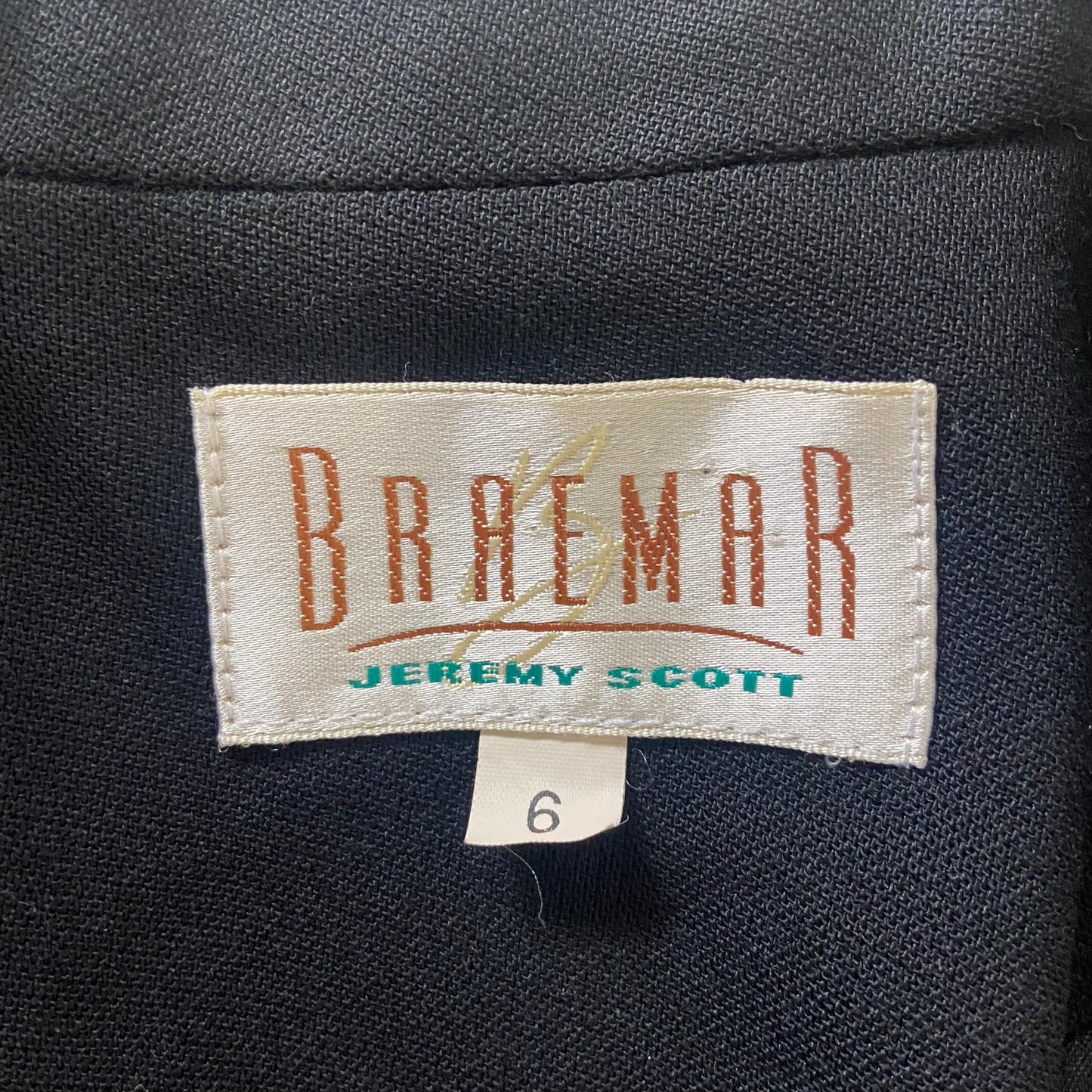 One of a Kind Hand Printed Vintage Suit Jacket