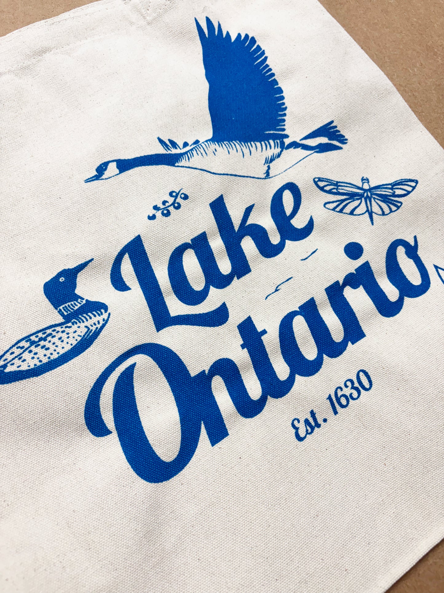 LAKE ONTARIO Cotton Every Day Tote