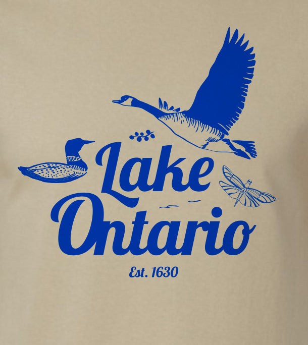 LAKE ONTARIO *Limited Edition* ORIGINAL Screen Print - Adult Unisex