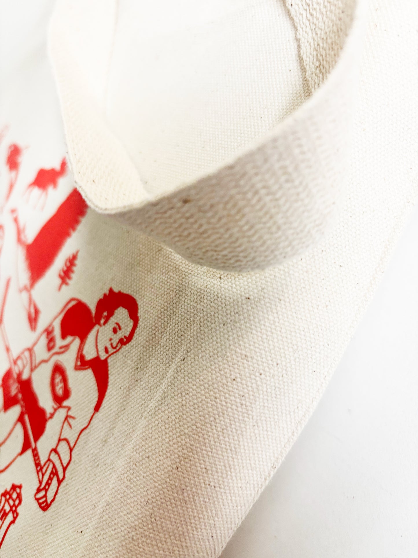 Canada Red Cotton Every Day Tote