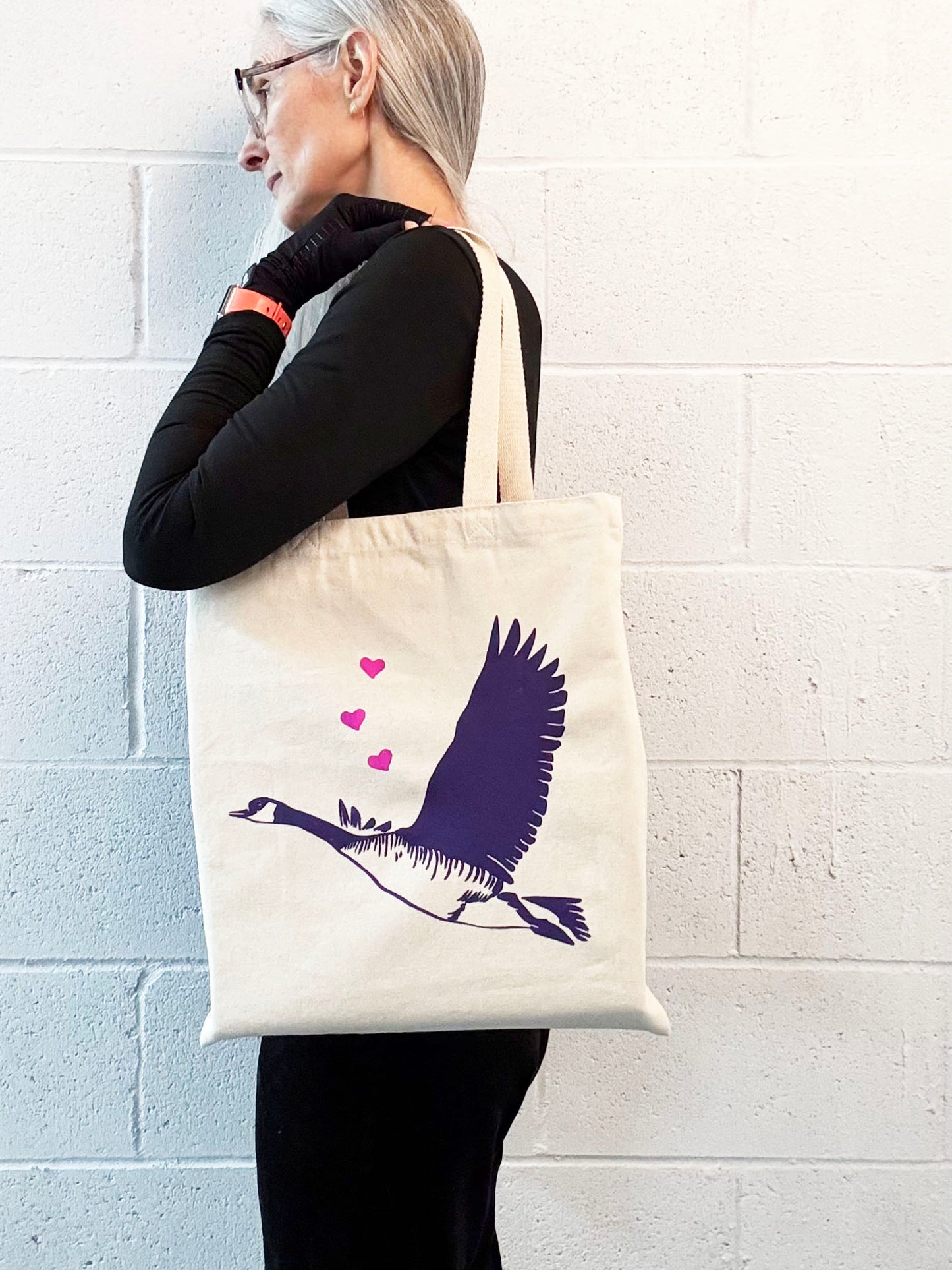 Canada Goose Hand Printed Every Day Cotton Tote