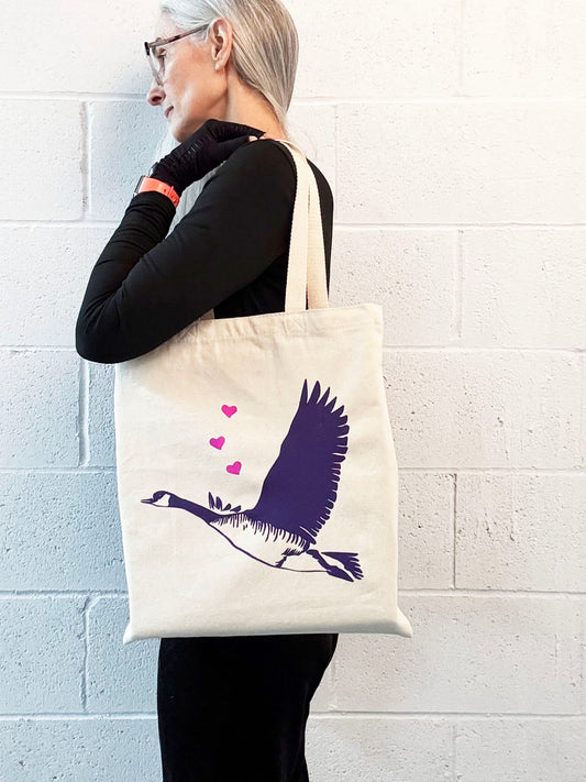 Canada Goose Hand Printed Every Day Cotton Tote