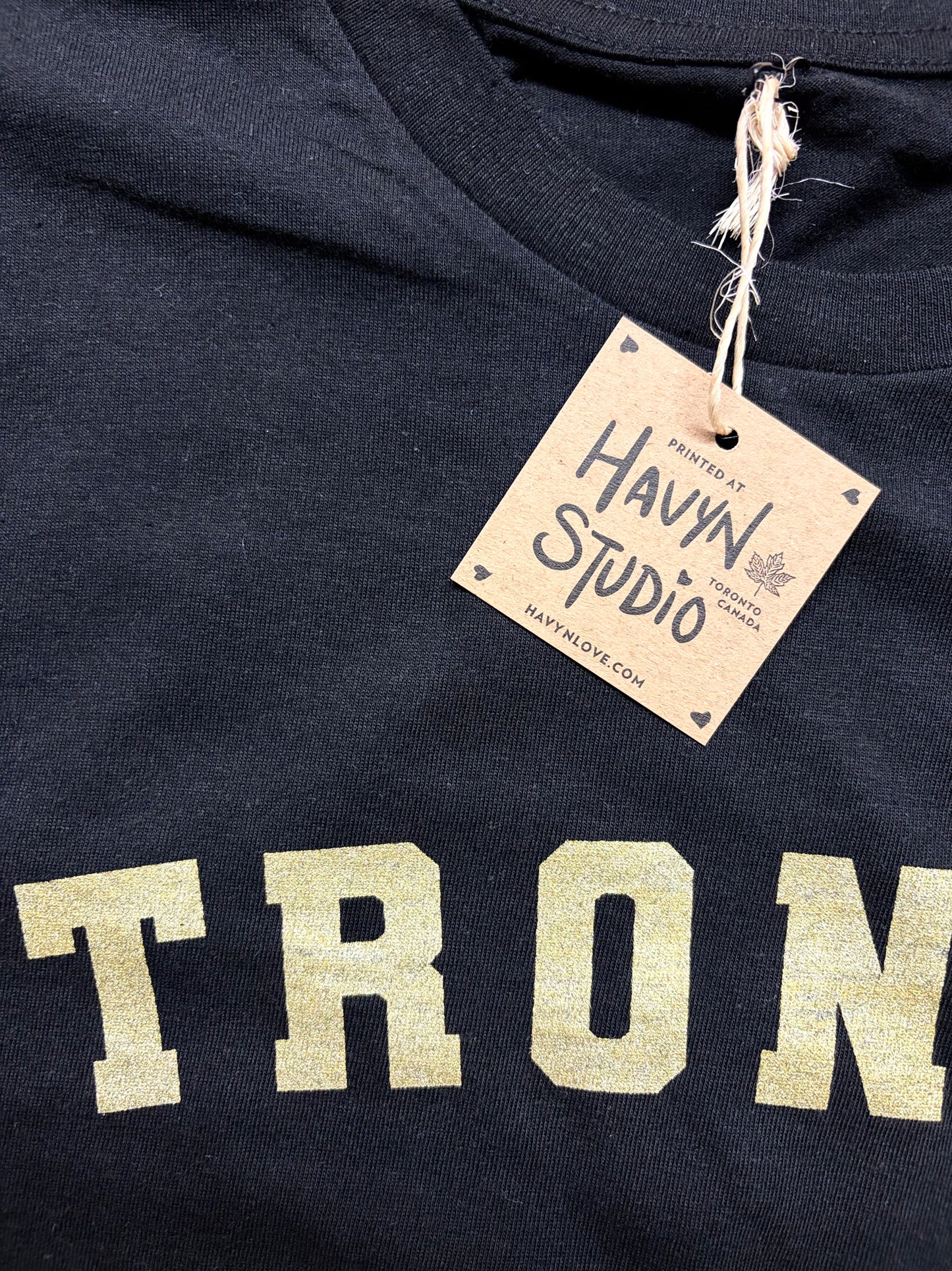 Tshirt Limited Edition TRONNO MENS Fit Cotton - Original Screen Print
