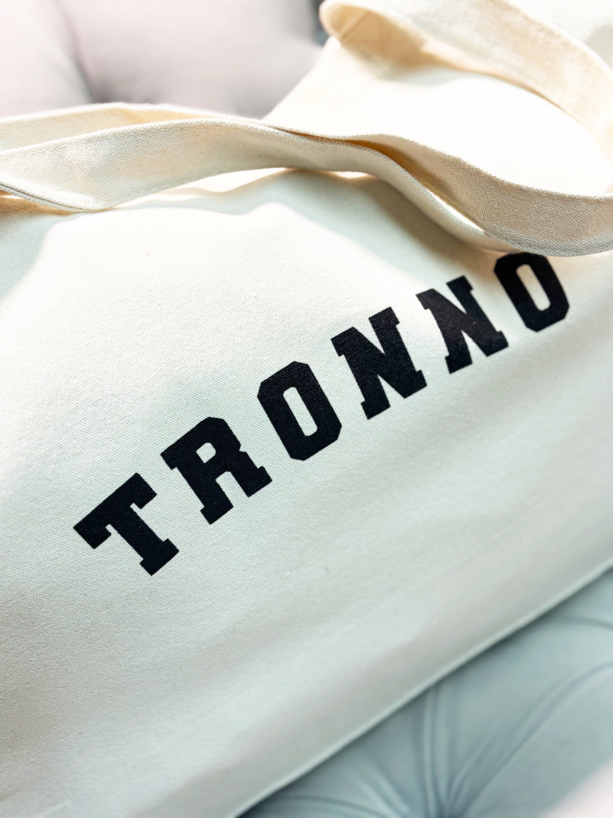 ‘TRONNO’ XXL Cotton Every Day Tote