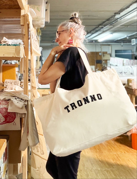 ‘TRONNO’ XXL Cotton Every Day Tote