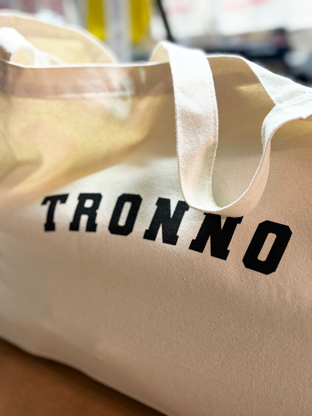 ‘TRONNO’ XXL Cotton Every Day Tote