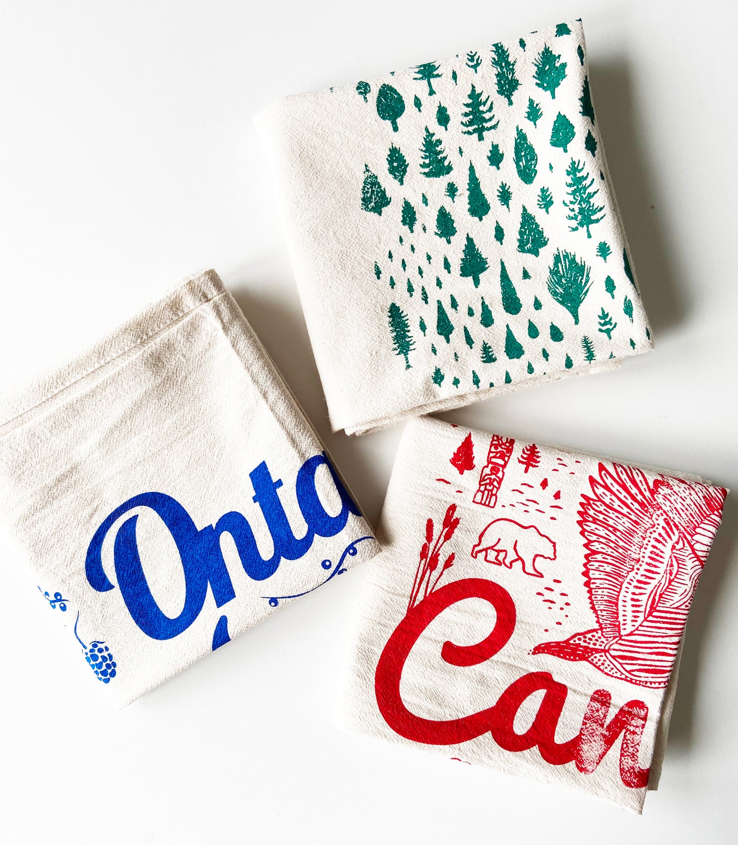 Organic Tea Towel Misprints 3 PACK - Variety
