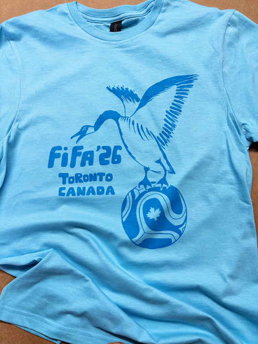 Tshirt Limited Edition Goose Toronto Canada FIFA 2026 Original Screen Print - Adult Unisex