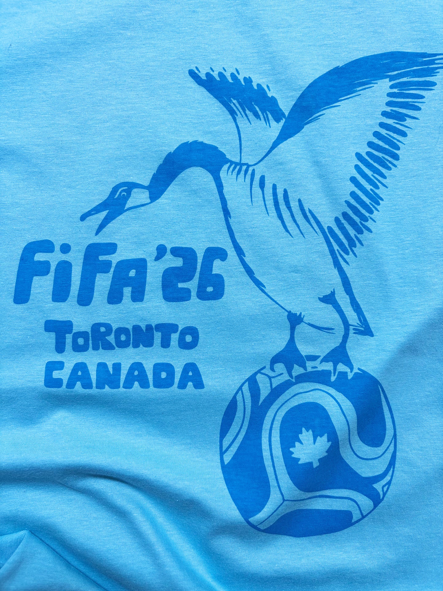 Tshirt Limited Edition Goose Toronto Canada FIFA 2026 Original Screen Print - Adult Unisex