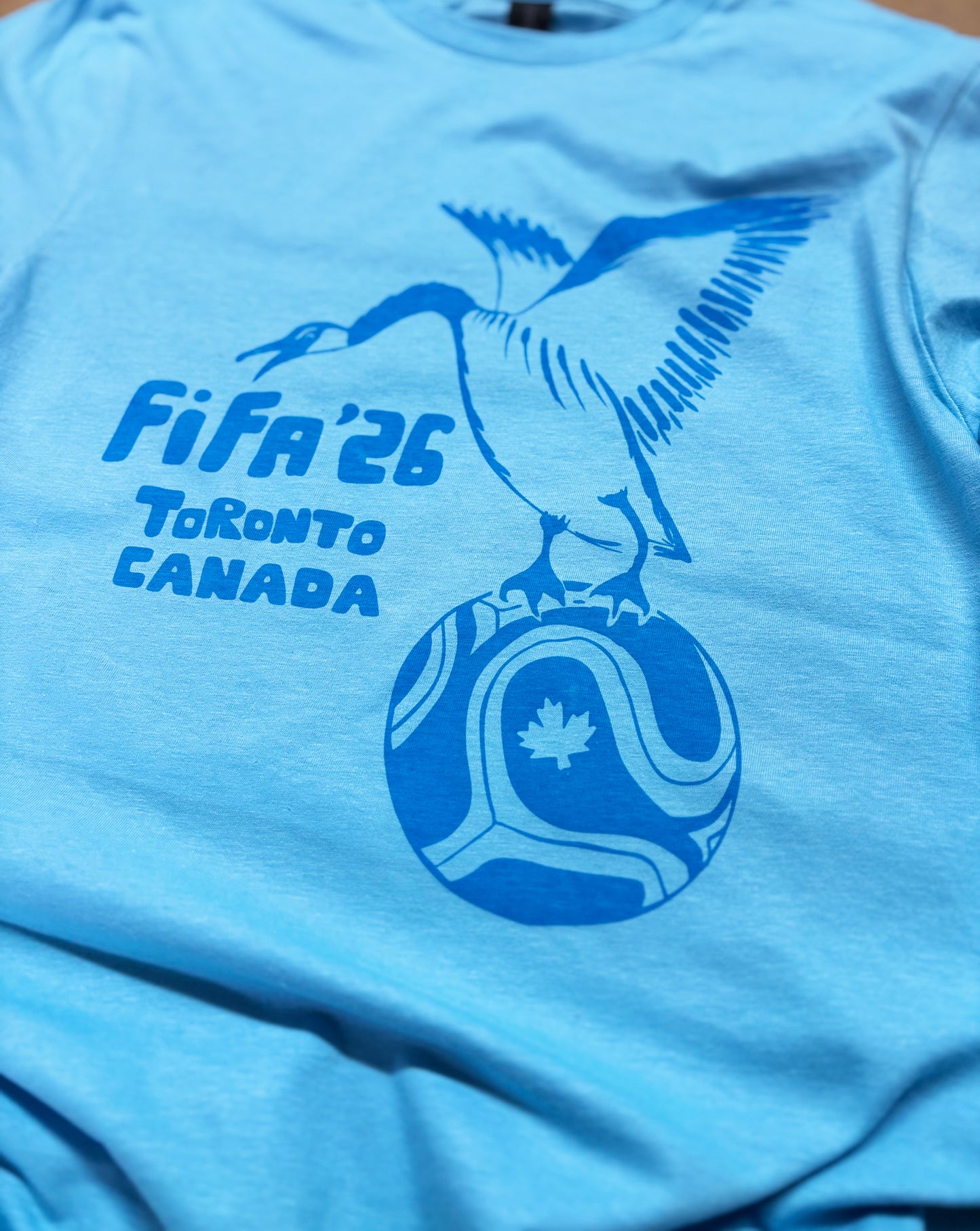 Tshirt Limited Edition Goose Toronto Canada FIFA 2026 Original Screen Print - Adult Unisex