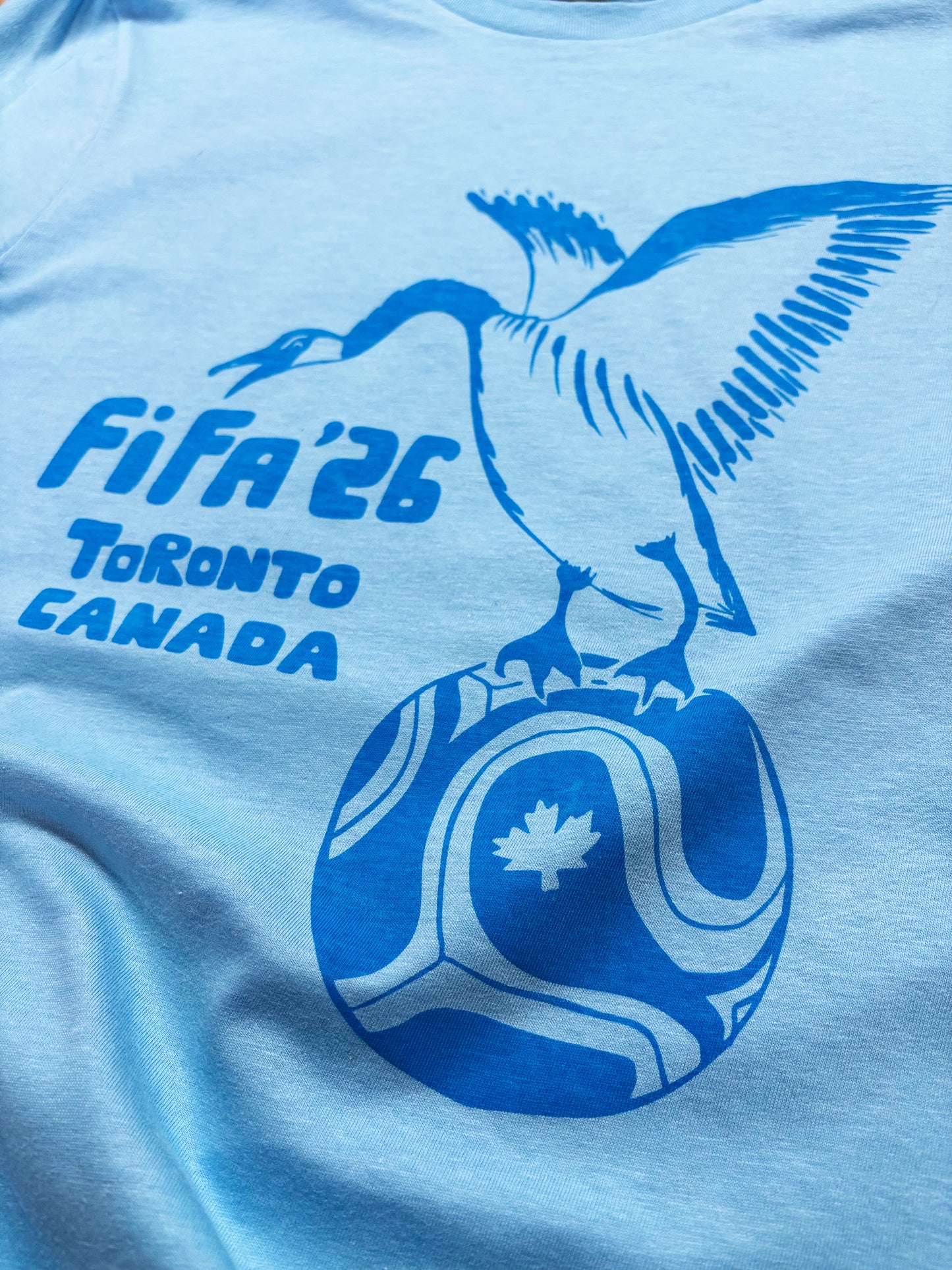 Tshirt Limited Edition Goose Toronto Canada FIFA 2026 Original Screen Print - Adult Unisex