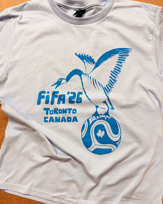 Tshirt Youth Limited Edition Goose Toronto Canada FIFA 2026 Original Screen Print