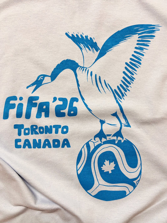 Tshirt Youth Limited Edition Goose Toronto Canada FIFA 2026 Original Screen Print