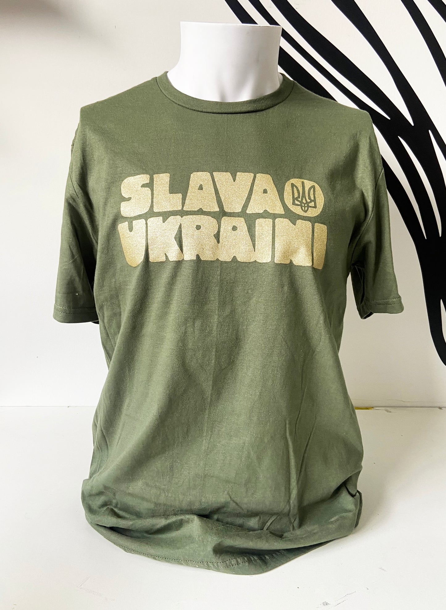 SLAVA UKRAINI Unisex Tee in Support of the Ukraine Crisis - LIMITED EDITION*